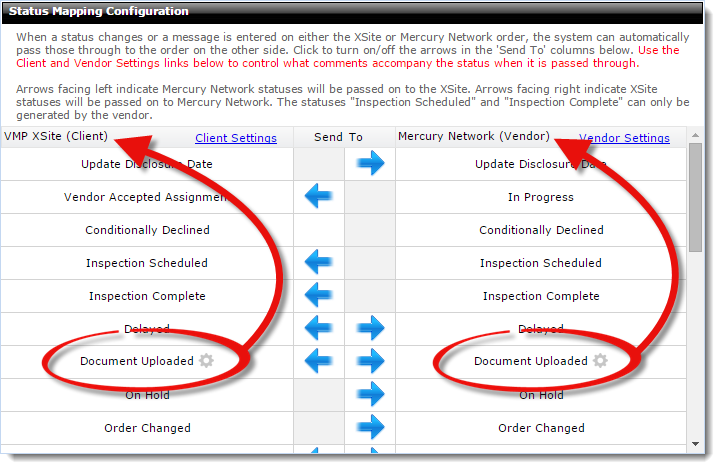 Document Upload Options