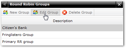 Edit Round Robin Group