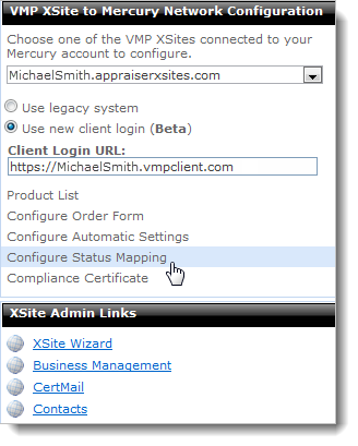 Configure Status Mapping