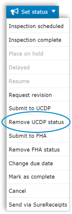 Remove Status