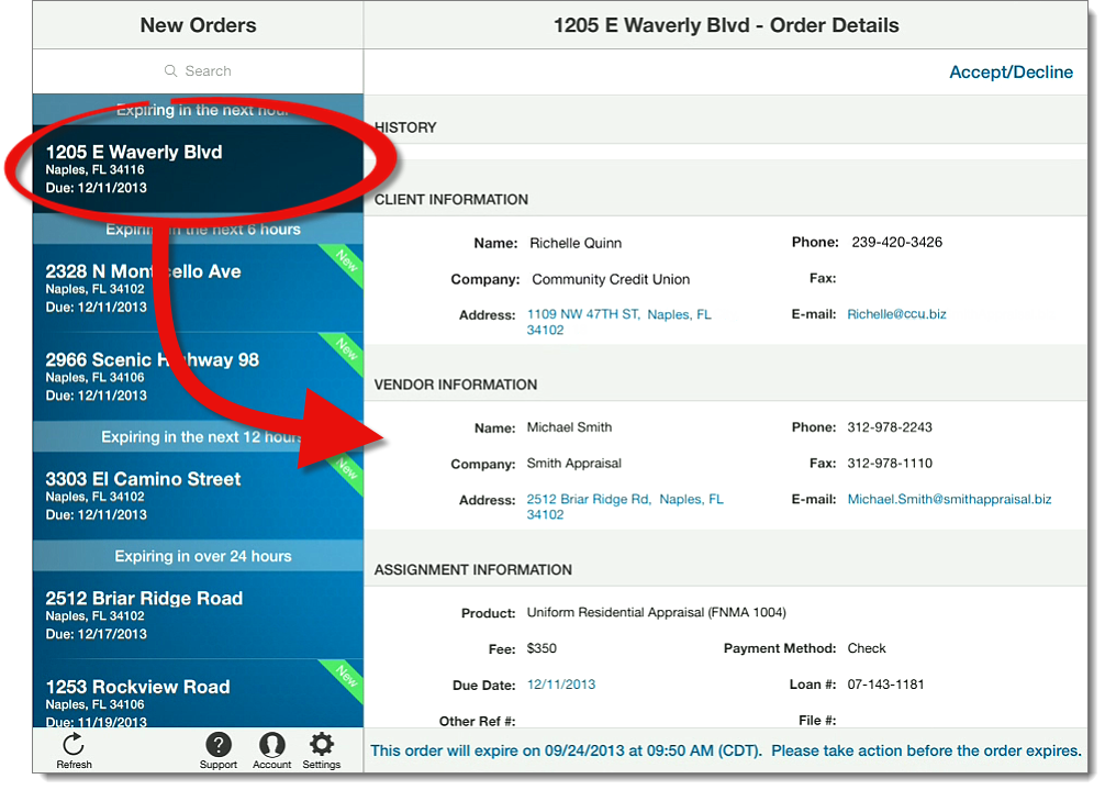 Order Details