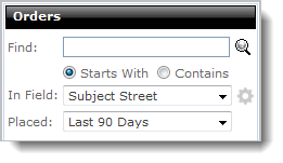 Find Order Find Order
